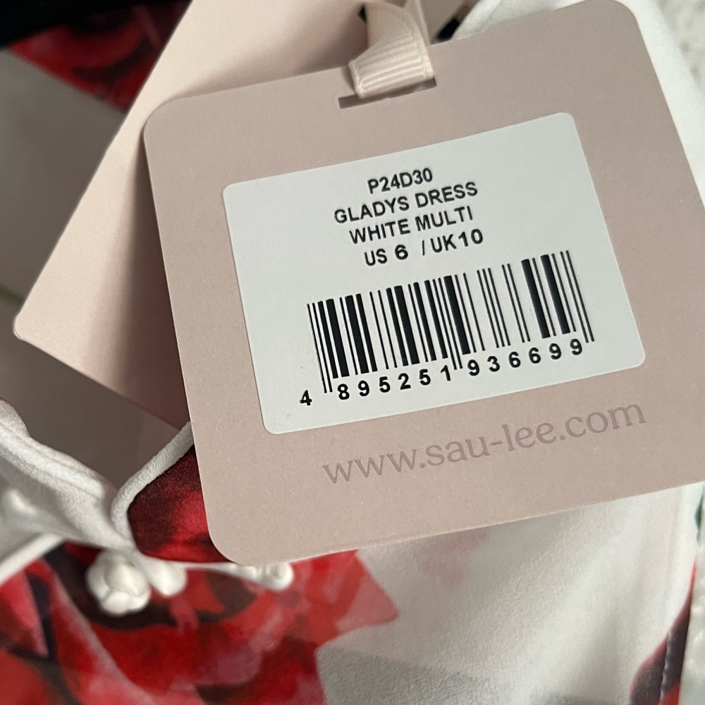 SAU LEE GLADYS ROSA SHEER DRESS - Picture 7 of 10